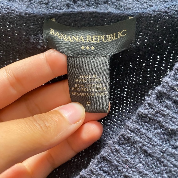 [Banana Republic] Charcoal Navy Sweater - Picture 2 of 3